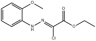 Acetic acid, 2-chloro-2-[2-(2-methoxyphenyl)hydrazinylidene]-, ethyl ester, (2Z)- 结构式