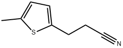 3-(5-methylthiophen-2-yl)propanenitrile 结构式