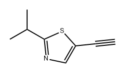 5-乙炔基-2-异丙基噻唑 结构式