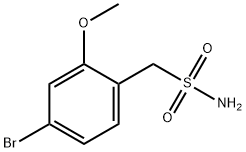 (4-溴-2-甲氧基苯基)甲磺酰胺 结构式