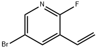 5-Bromo-2-fluoro-3-vinyl-pyridine 结构式