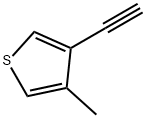 3-乙炔基-4-甲基噻吩 结构式