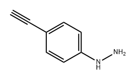 (4-乙基苯基)肼 结构式