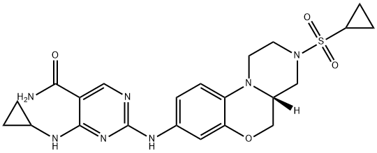 赛度替尼杂质1 结构式