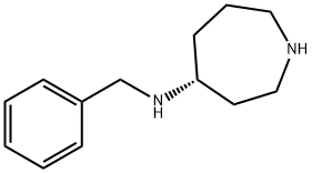 (R)-N-苄基氮杂环戊-4-胺 结构式