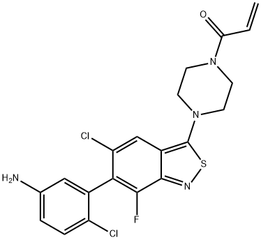 化合物 KRAS INHIBITOR-15 结构式