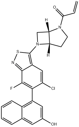 化合物 KRAS INHIBITOR-13 结构式