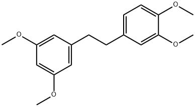 Benzene, 4-[2-(3,5-dimethoxyphenyl)ethyl]-1,2-dimethoxy- 结构式