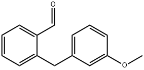 2-(3-甲氧基苄基)苯甲醛 结构式