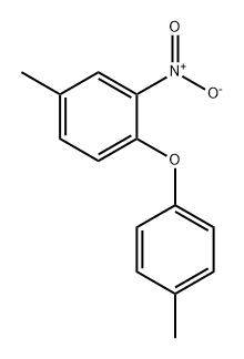 Benzene, 4-methyl-1-(4-methylphenoxy)-2-nitro- 结构式