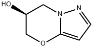 (S)-6,7-二氢-5H-吡唑并[5,1-B][1,3]恶嗪-6-醇 结构式