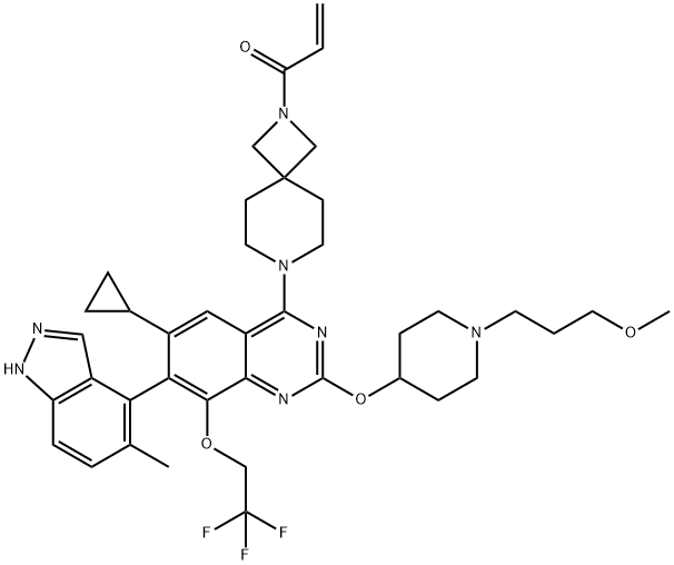 化合物ASP2453 结构式