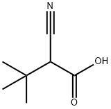 2-CYANO-3,3-DIMETHYLBUTANOIC ACID 结构式