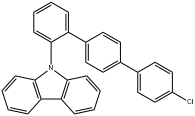 咔唑三联苯衍生物 结构式