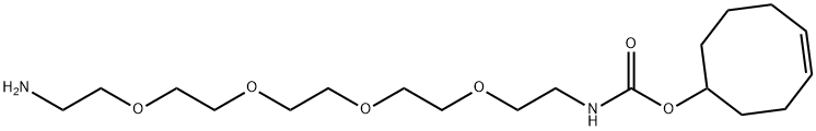 (4E)-TCO-PEG4-AMINE 结构式