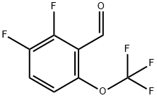 2,3-Difluoro-6-(trifluoromethoxy)benzaldehyde 结构式