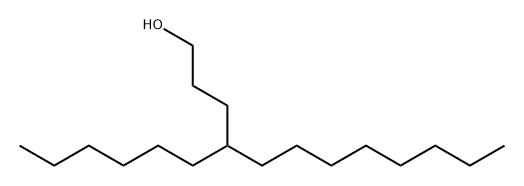 4-己基十二醇 结构式