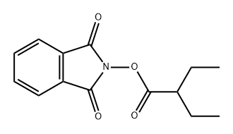 1,3-二氧代异吲哚啉-2-基 2-乙基丁酸酯 结构式