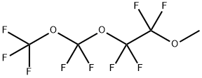 Ethane, 1-[difluoro(trifluoromethoxy)methoxy]-1,1,2,2-tetrafluoro-2-methoxy- 结构式