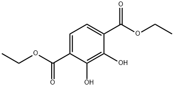 1,4-Benzenedicarboxylic acid, 2,3-dihydroxy-, 1,4-diethyl ester 结构式