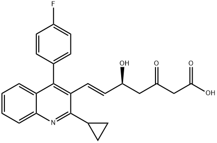Pitavastatin 3-Oxo SodiuM 结构式