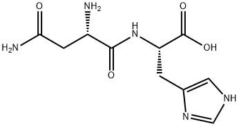 L-Histidine, L-asparaginyl- 结构式