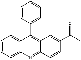 Ethanone, 1-(9-phenyl-2-acridinyl)- 结构式