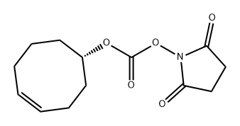 CARBONIC ACID, (1S)-4-CYCLOOCTEN-1-YL (2,5-DIOXO-1-PYRROLIDINYL) ESTER 结构式