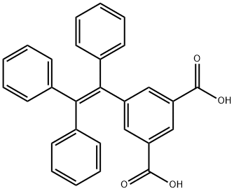 四苯乙烯-3,5-二甲酸 结构式