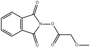 1,3-二氧代-2,3-二氢-1H-异吲哚-2-基 2-甲氧基乙酸酯 结构式
