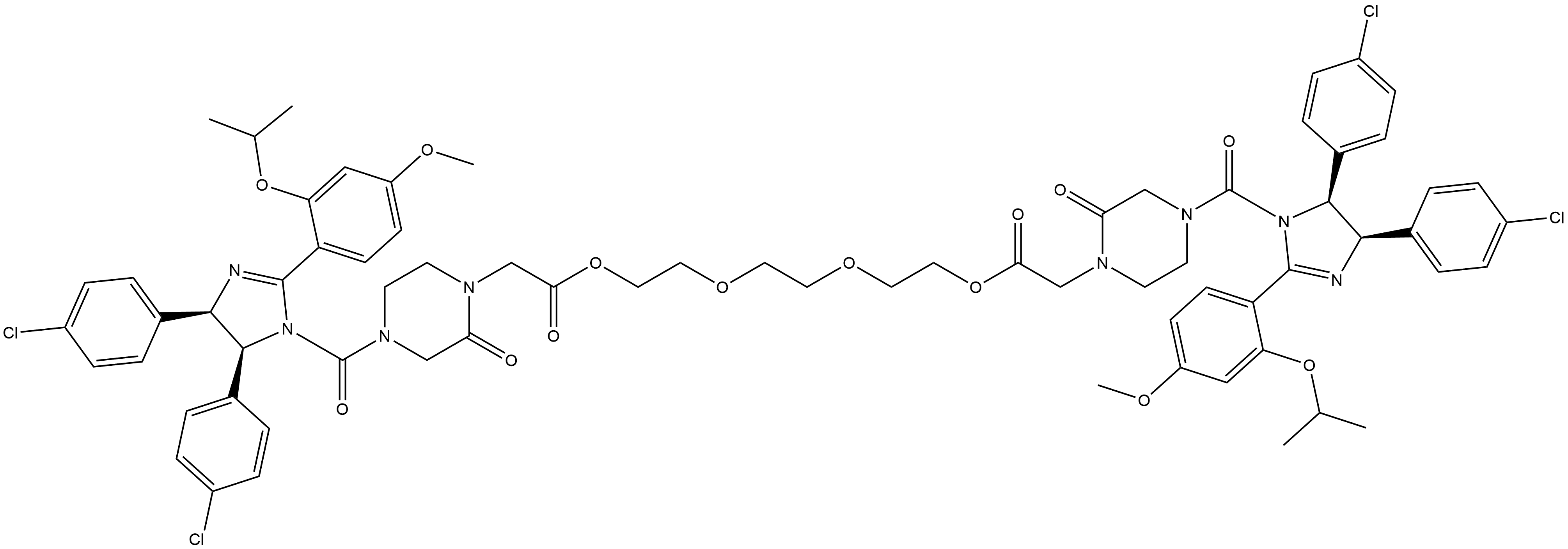 PROTAC MDM2 Degrader-4 结构式