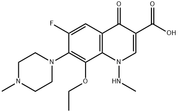 Marbofloxacin Impurity E 结构式