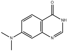 7-(二甲氨基)喹唑啉-4(3H)-酮 结构式