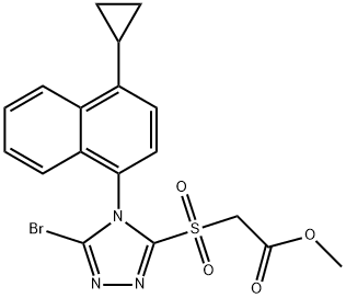 Lesinurad Impurity 19 结构式