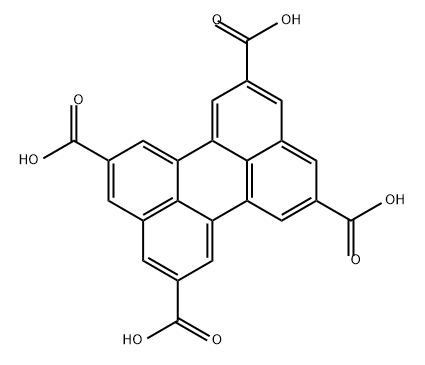 苝-2,5,8,11-四羧酸 结构式