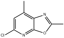 5-氯-2,7-二甲基唑并[5,4-B]吡啶 结构式