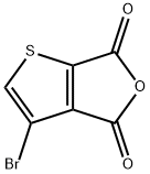 Thieno[2,3-c]furan-4,6-dione, 3-bromo- 结构式