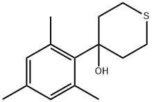 2H-?Thiopyran-?4-?ol, tetrahydro-?4-?(2,?4,?6-?trimethylphenyl)?- 结构式