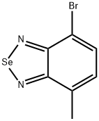 7-溴-4-甲基苯并[C][1,2,5]硒二唑 结构式