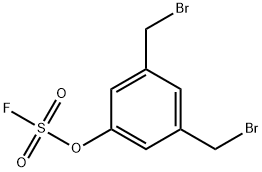 3,5-双(溴甲基)苯基氟磺酸酯 结构式