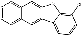 4-氯苯并[B]萘并[2,3-D]呋喃 结构式