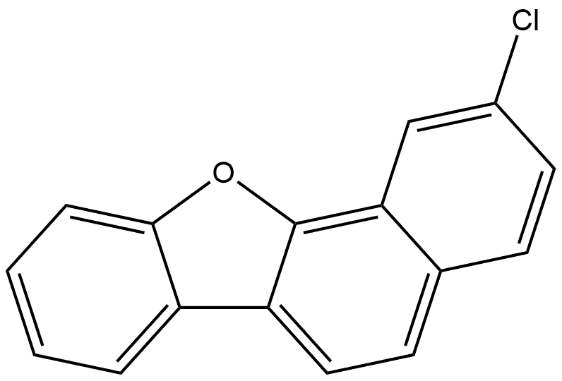 2-氯苯并萘并[1,2-B]呋喃 结构式