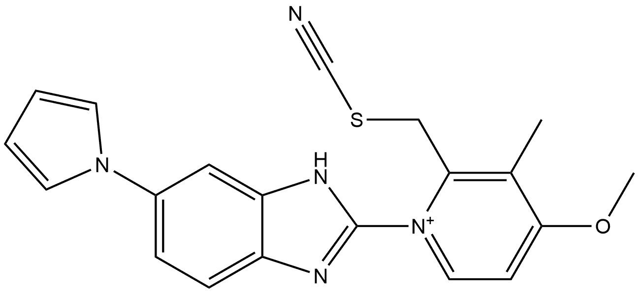 艾普拉唑杂质90 结构式