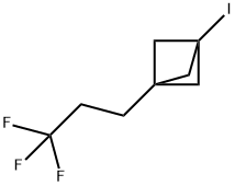 1-iodo-3-(3,3,3-trifluoropropyl)bicyclo[1.1.1]penta ne 结构式