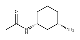 Acetamide, N-[(1R,3S)-3-aminocyclohexyl]- 结构式
