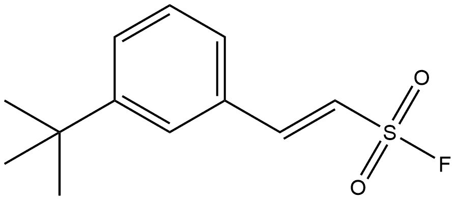Ethenesulfonyl fluoride, 2-[3-(1,1- 结构式