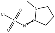 Sulfamoyl chloride, N-(1-methyl-2-pyrrolidinylidene)- 结构式