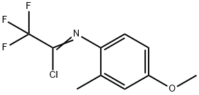 N-(4-METHOXY-2-METHYLPHENYL)-2,2,2- 结构式