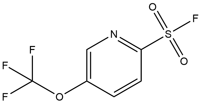 5-(三氟甲氧基)吡啶-2-磺酰氟 结构式