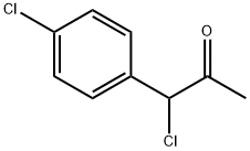 2-Propanone, 1-chloro-1-(4-chlorophenyl)- 结构式